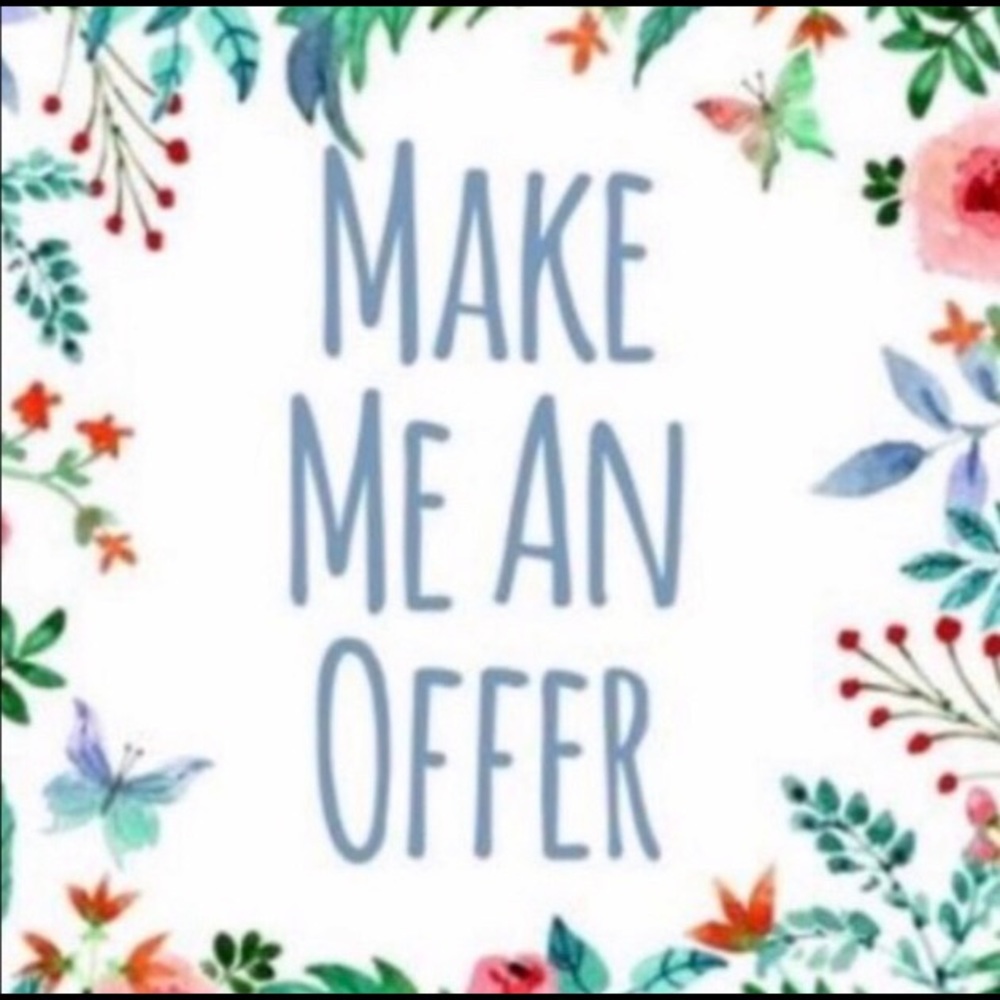 Reasonable offers accepted